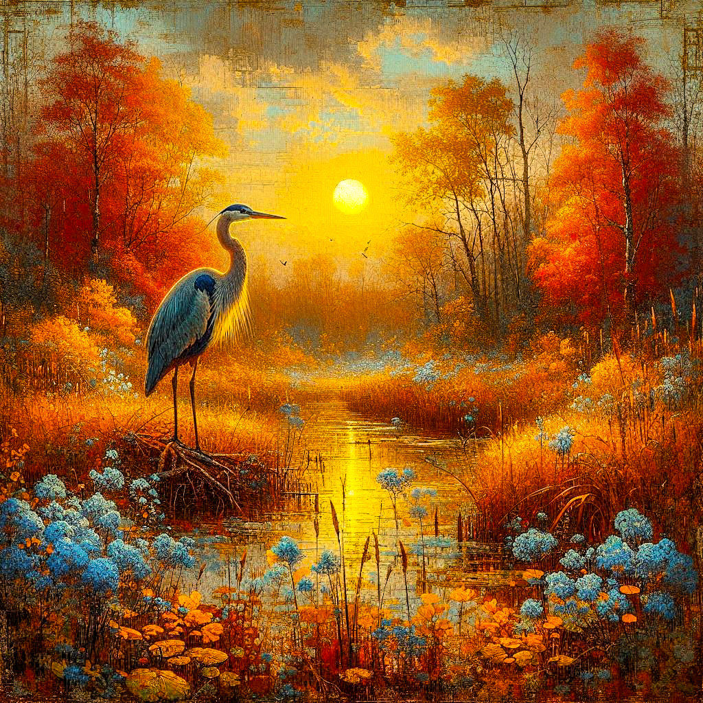 Whispers of Autumn in the Wetlands