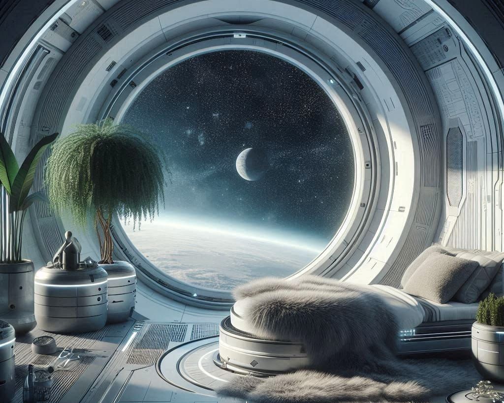 Sci-fi bedroom