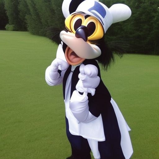 disney character but it plays baseball