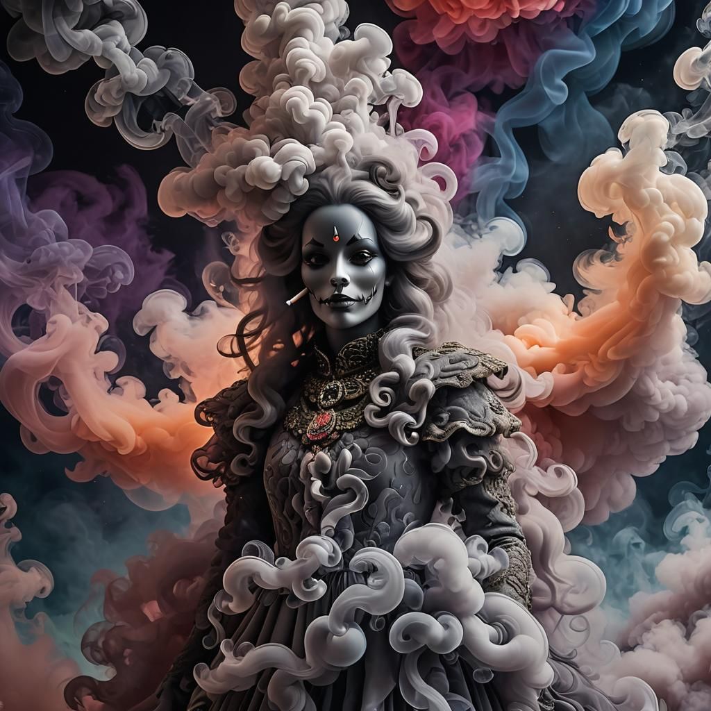 Smoky ghost