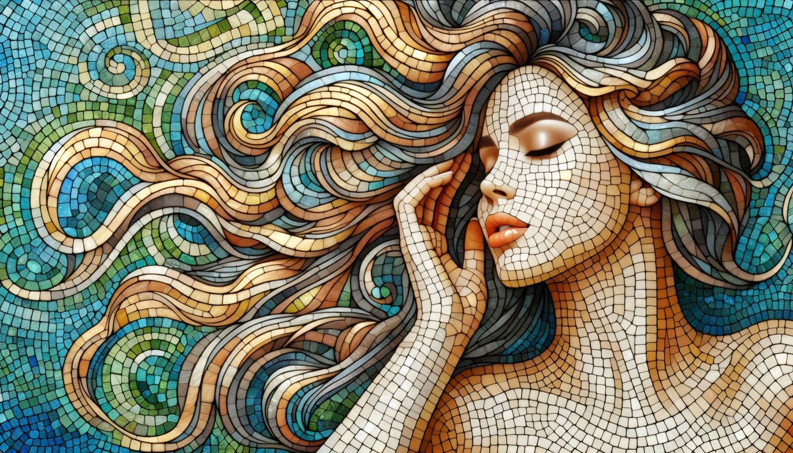 mosaic portrait 2