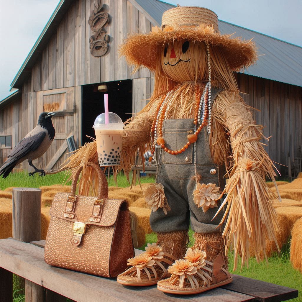 Scarecrow at the barn