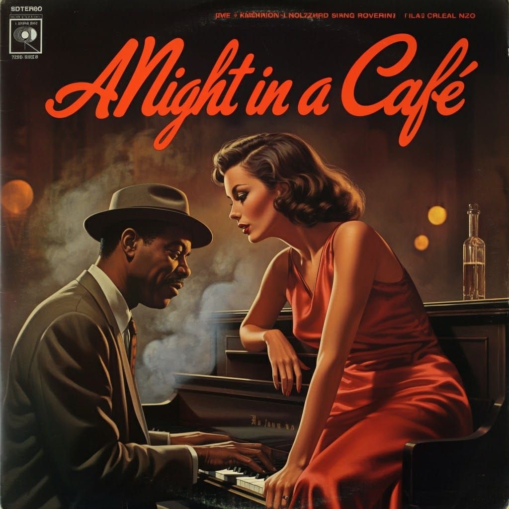 "A Night in a Café"  New Orleans jazz compilation