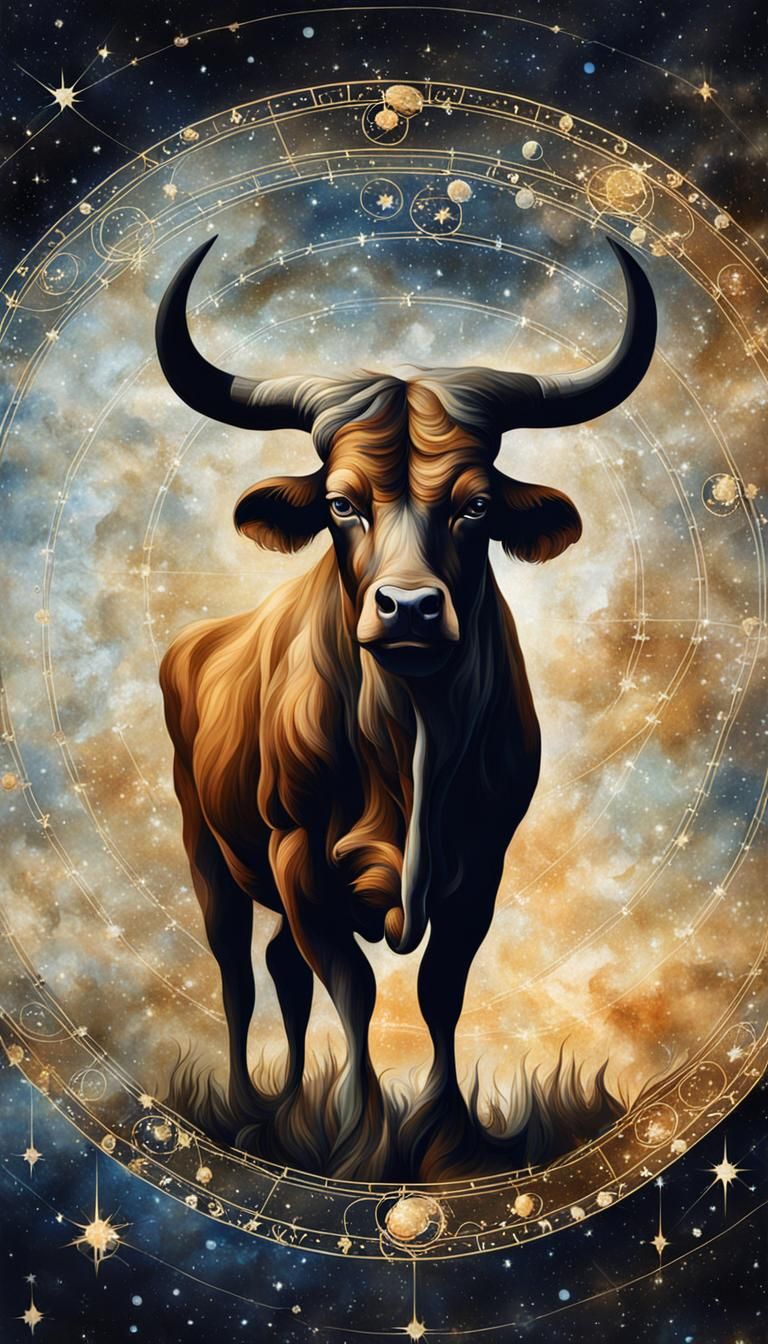 Zodiac Sign Taurus - AI Generated Artwork - NightCafe Creator