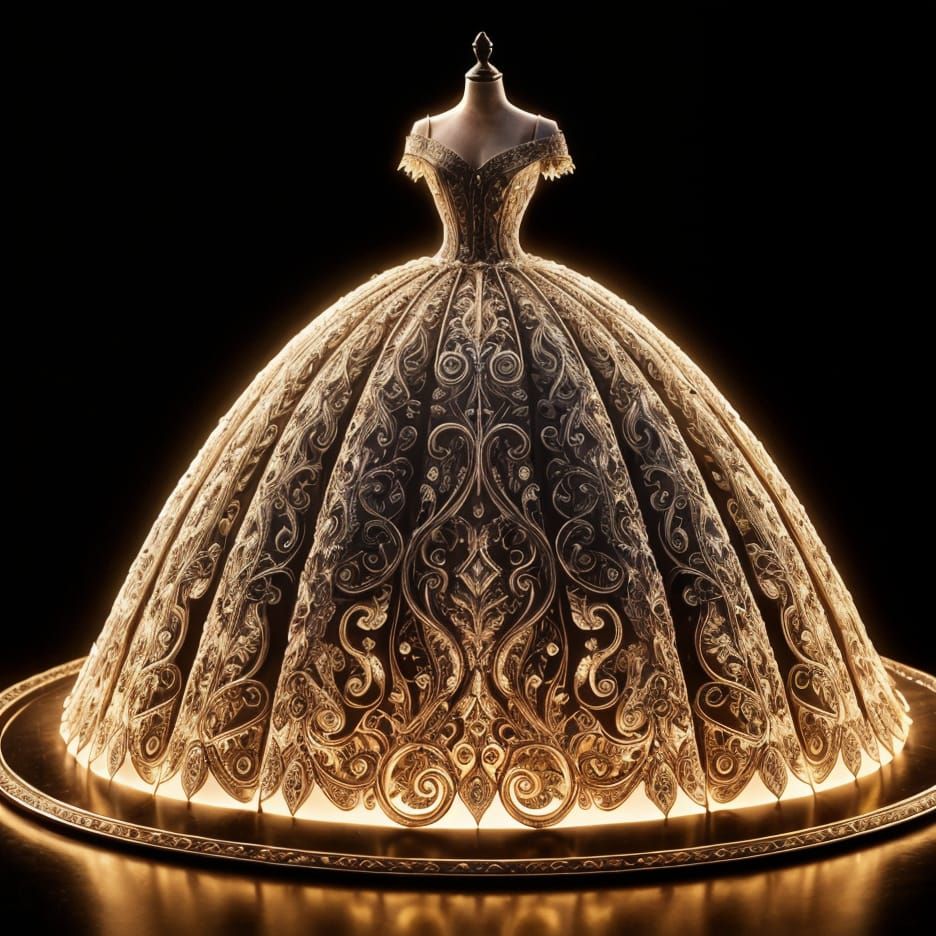 Cinderella's gown