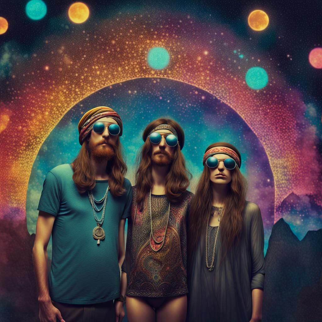 Funky hippie sabotage in the middle of the night disco paren...