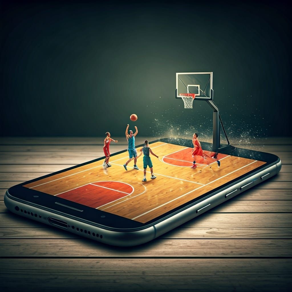 🏀 Watching the Game 🏀