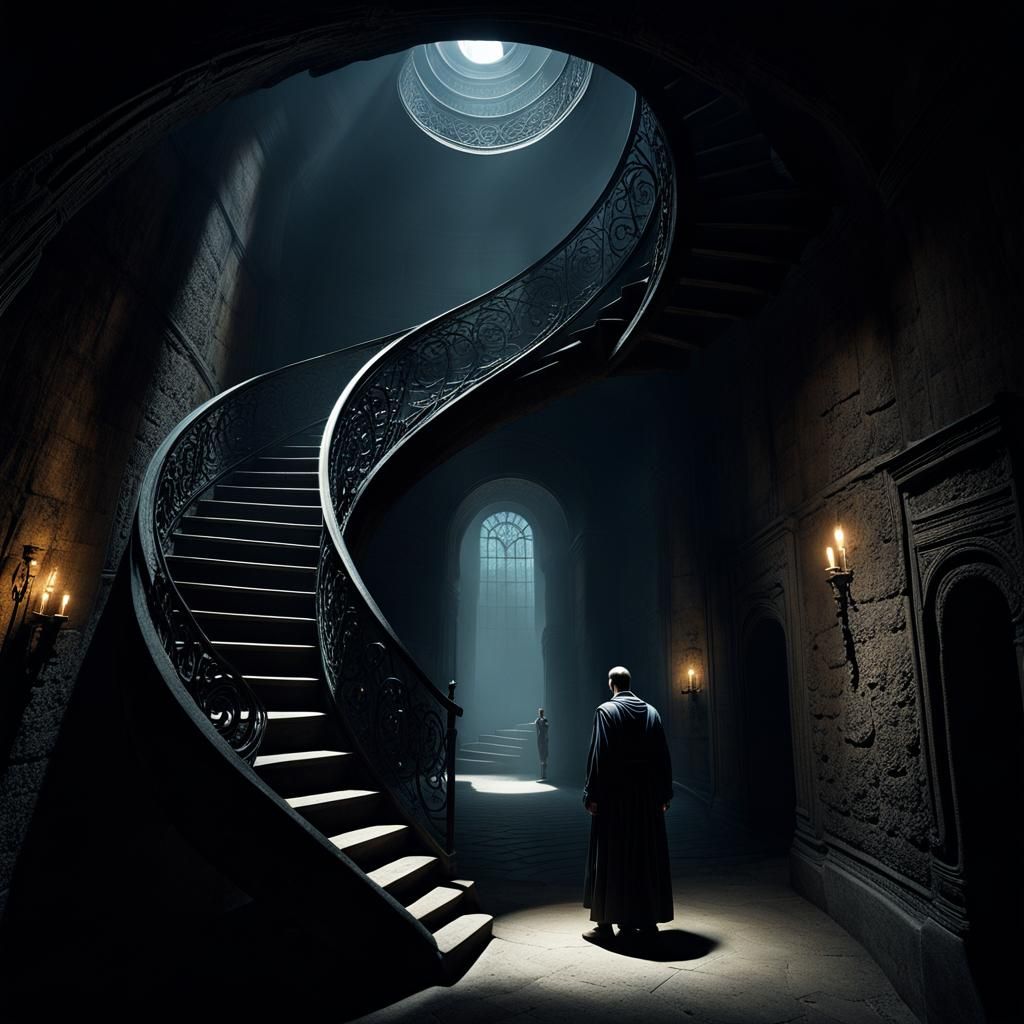 Stairway to hell.   by @Stefan 