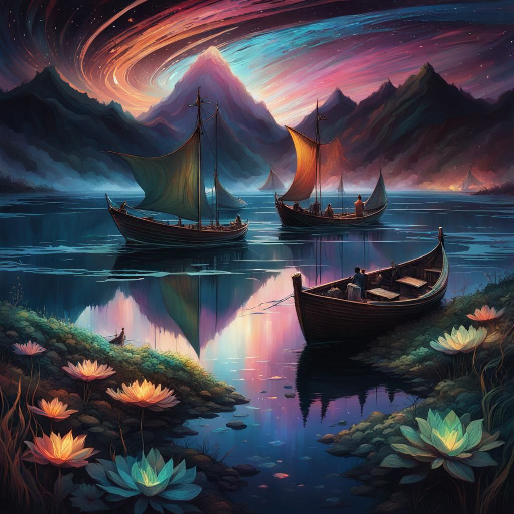 Idyllic lands  by @Farity