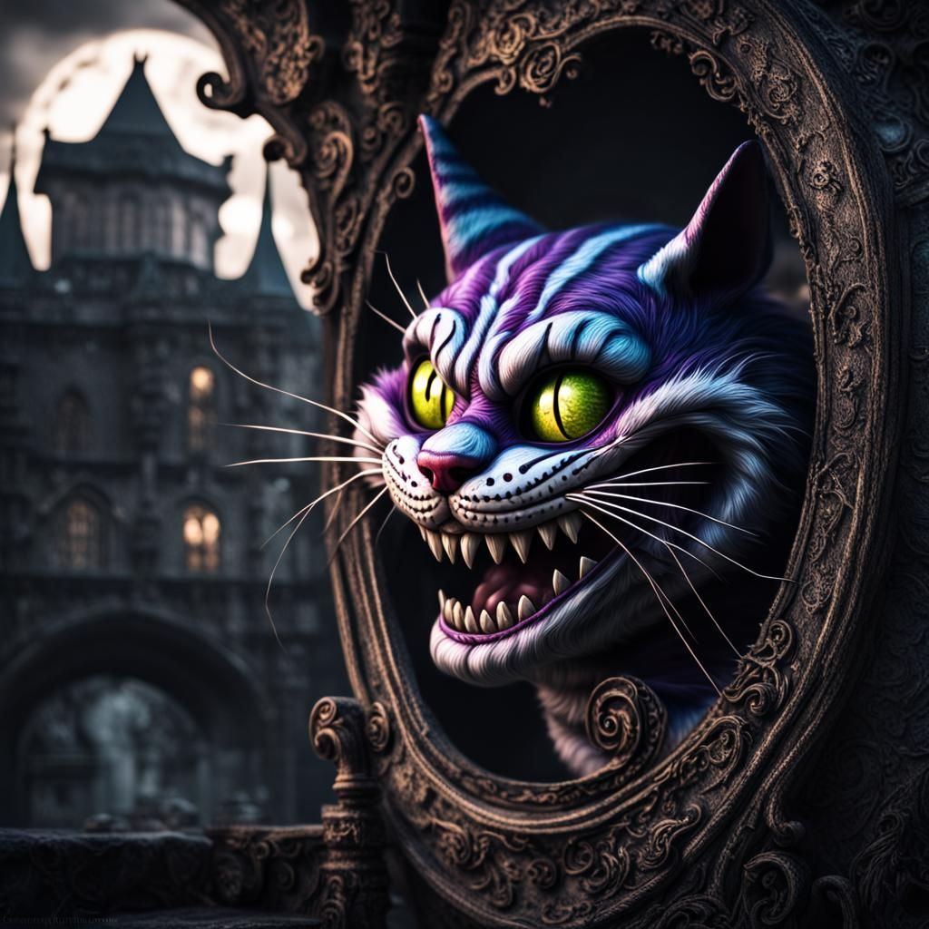 Through The Looking Glass AI Generated Artwork NightCafe Creator