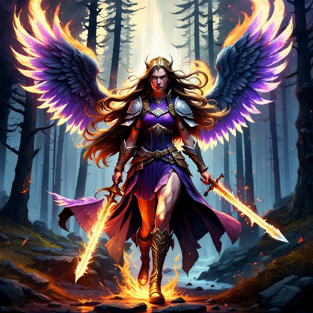 Epic Warrior angel 4