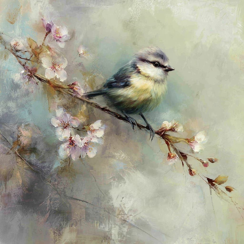 Apple blossom tweet  by @Suz