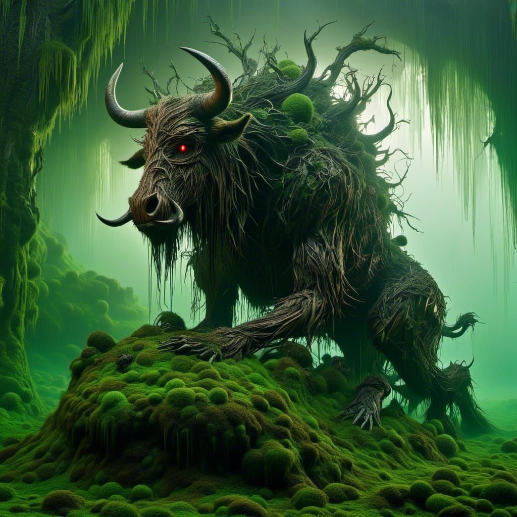 Minotaur Beast * - AI Generated Artwork - NightCafe Creator