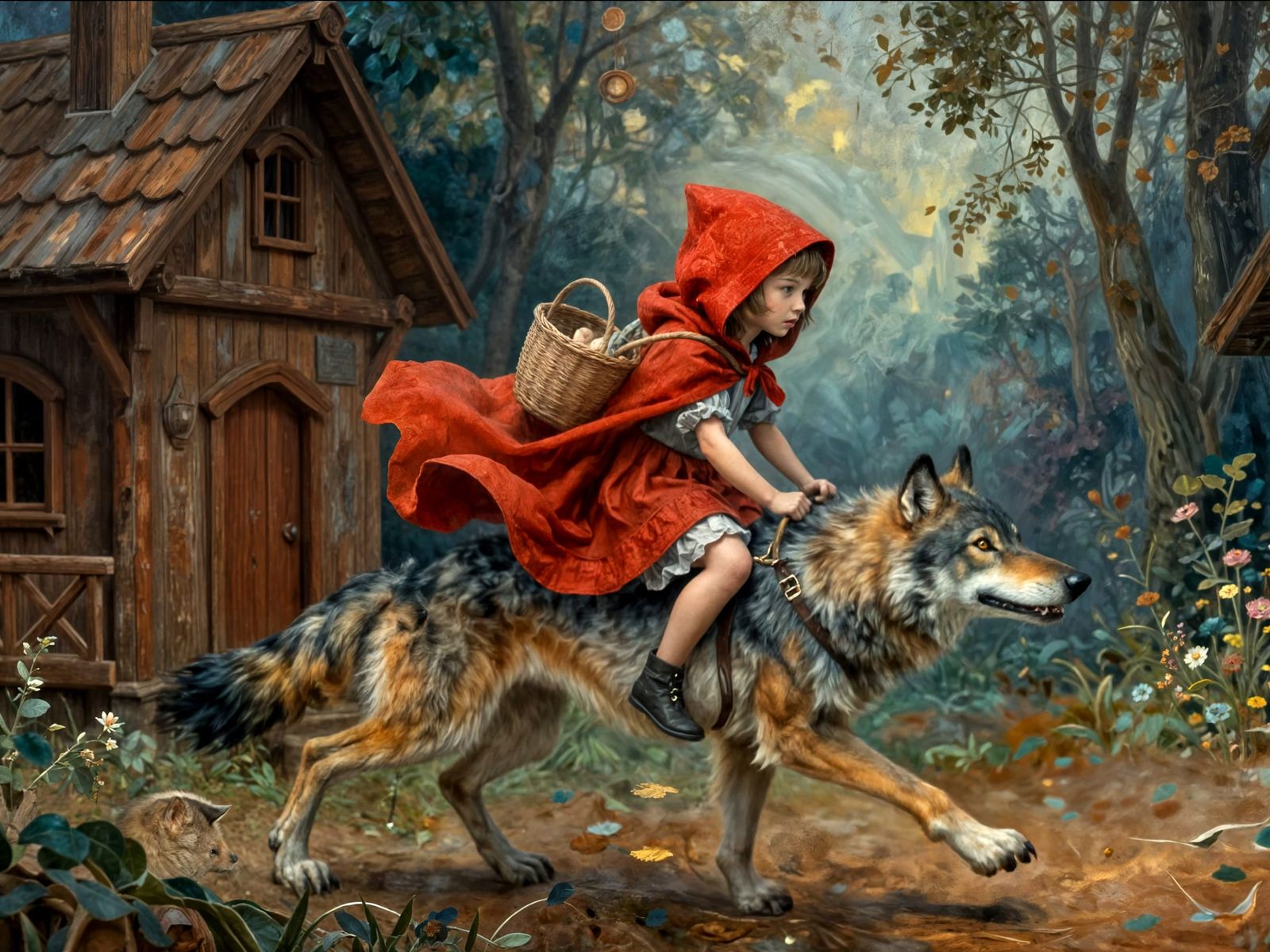 Hurry to grandma's  by @mitavan