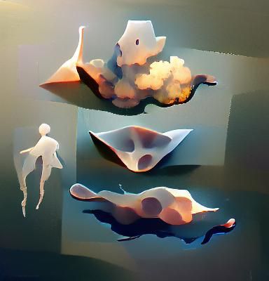 floating shapes
