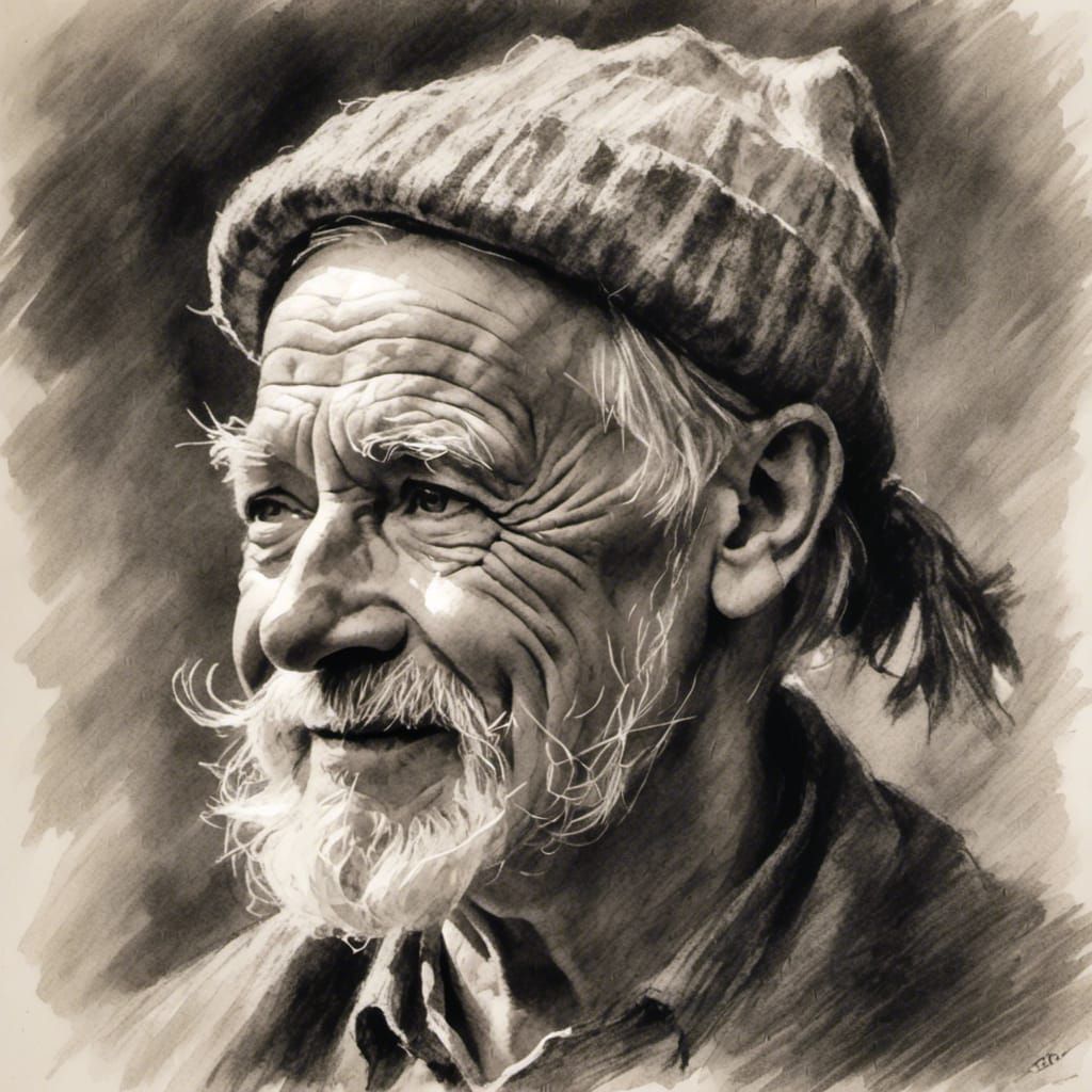 <lora:Realistic Paintings:1.0> charcoal portrait