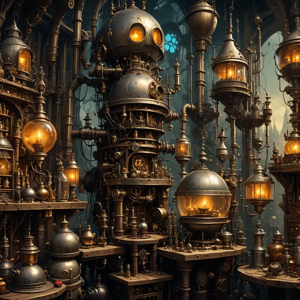 Close-up  Epic Masterpiece Maximalist Moody Meticulous roman...