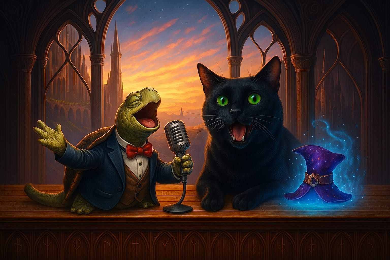 Albus and the singing turtle