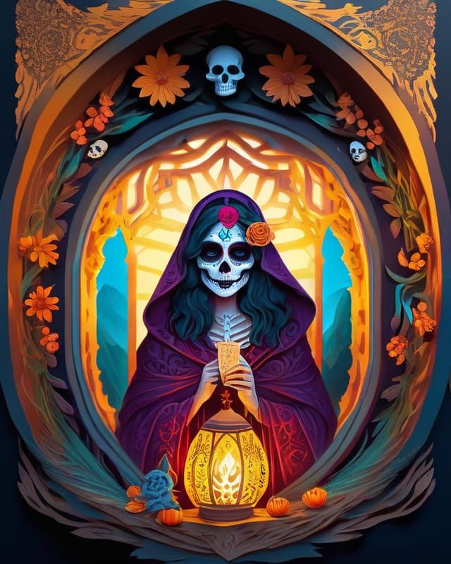 La Catrina, Dia de Los Muertos
