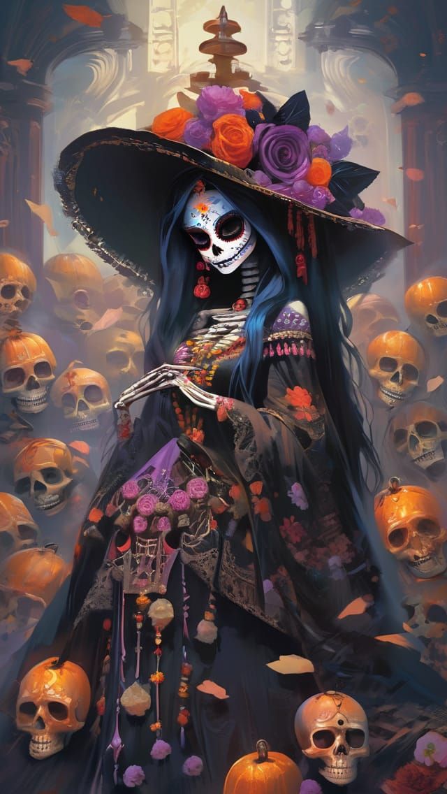 La Catrina, Dia de Los Muertos