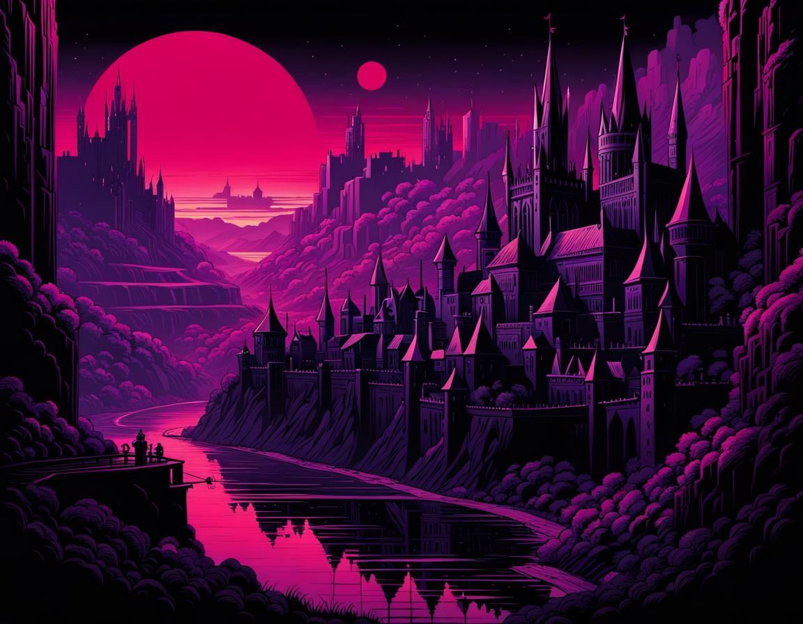 A maximalist purple kingdom