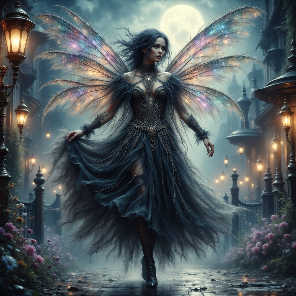 Gothic Fairy  by @Alanna