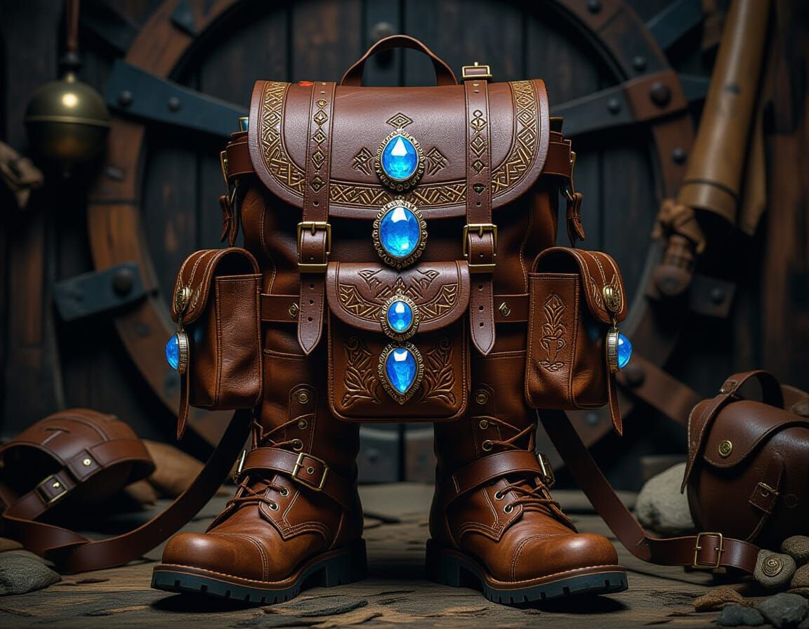 🤣I wanted a pair of boots and a backpack, got a walking bag...  by @Thordis Alfstein