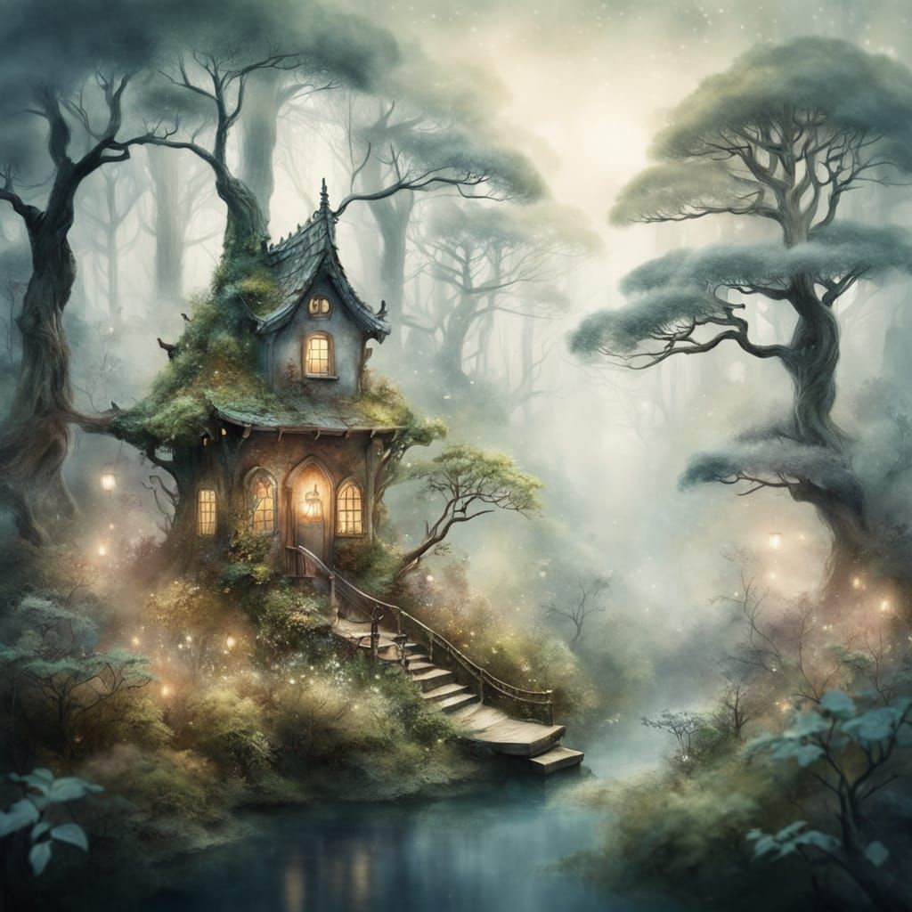 „When the mist lifts and you are home at last“  by @Szuri