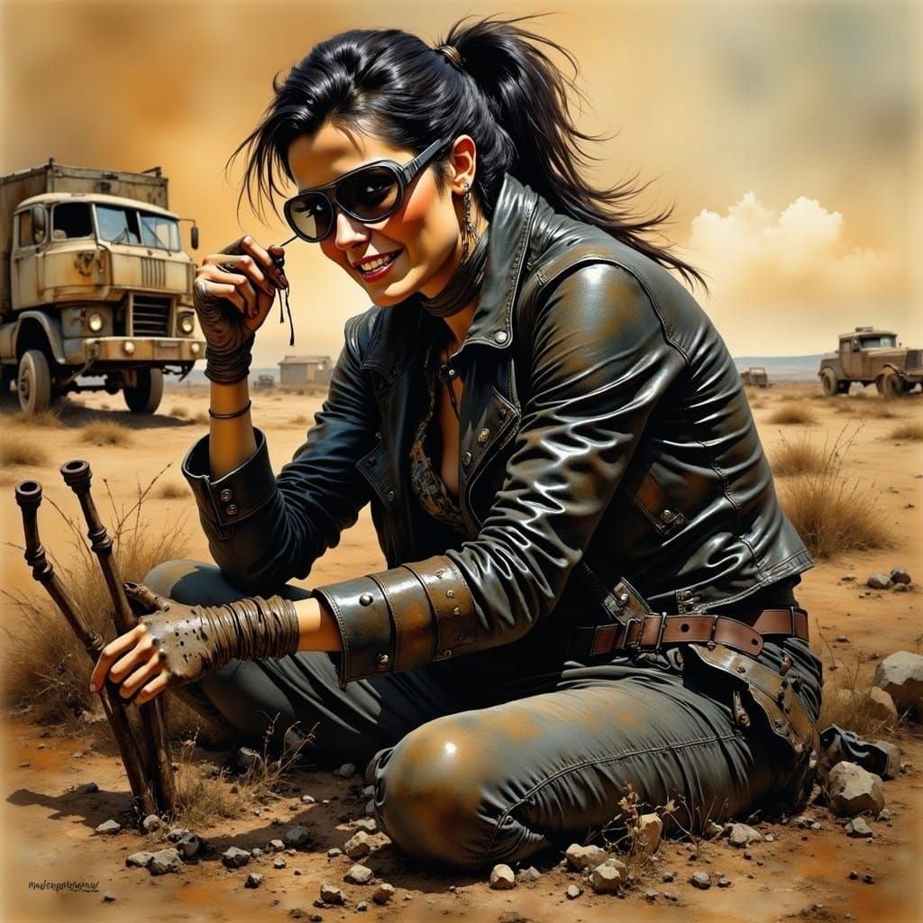 Happy in Mad Max world