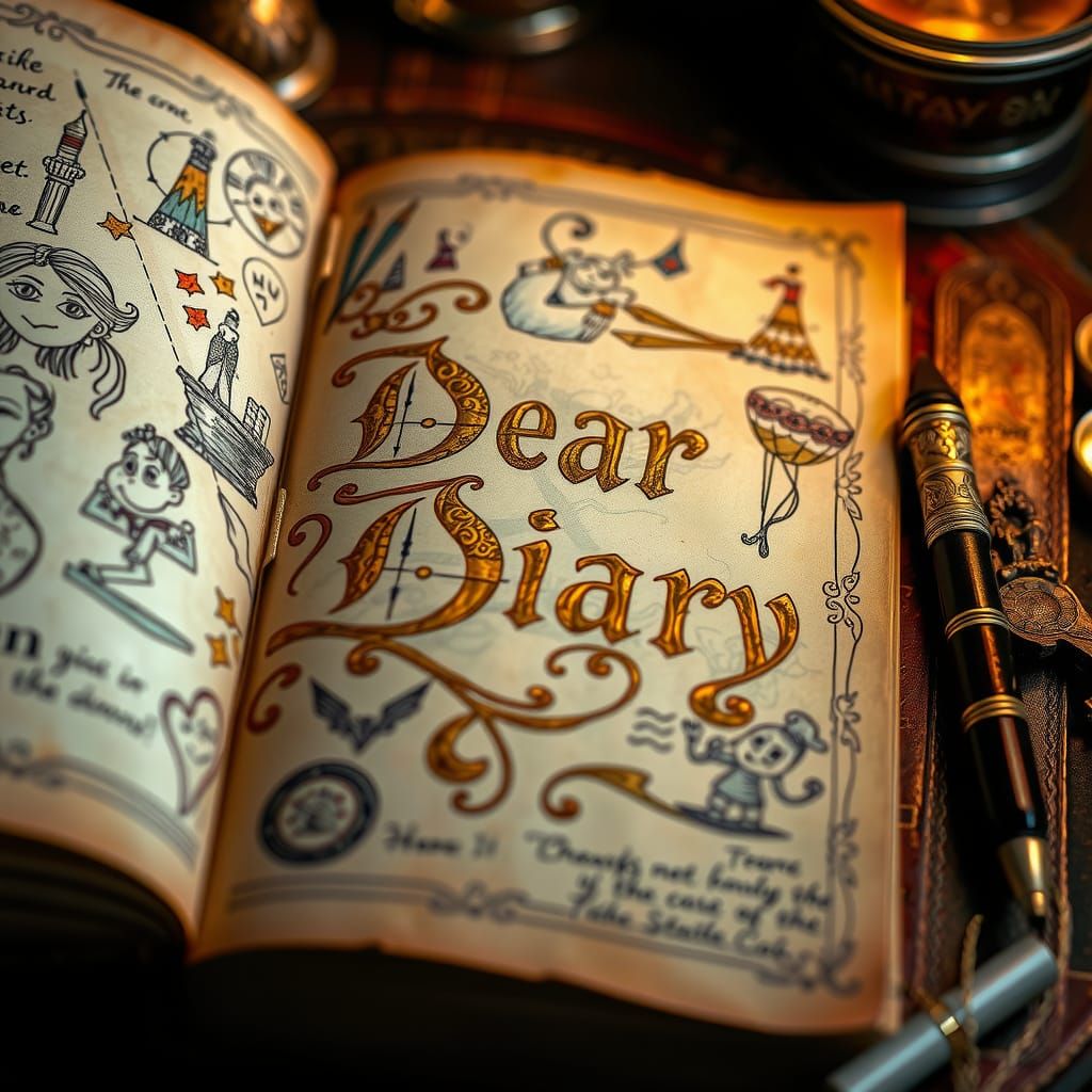 Dear Diary  by @Lyine