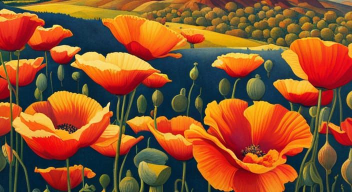 "In Flanders fields the poppies blow"