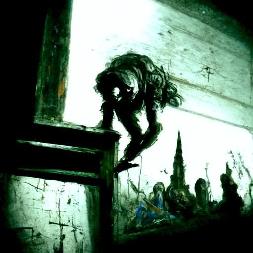 Lost in an abandoned school