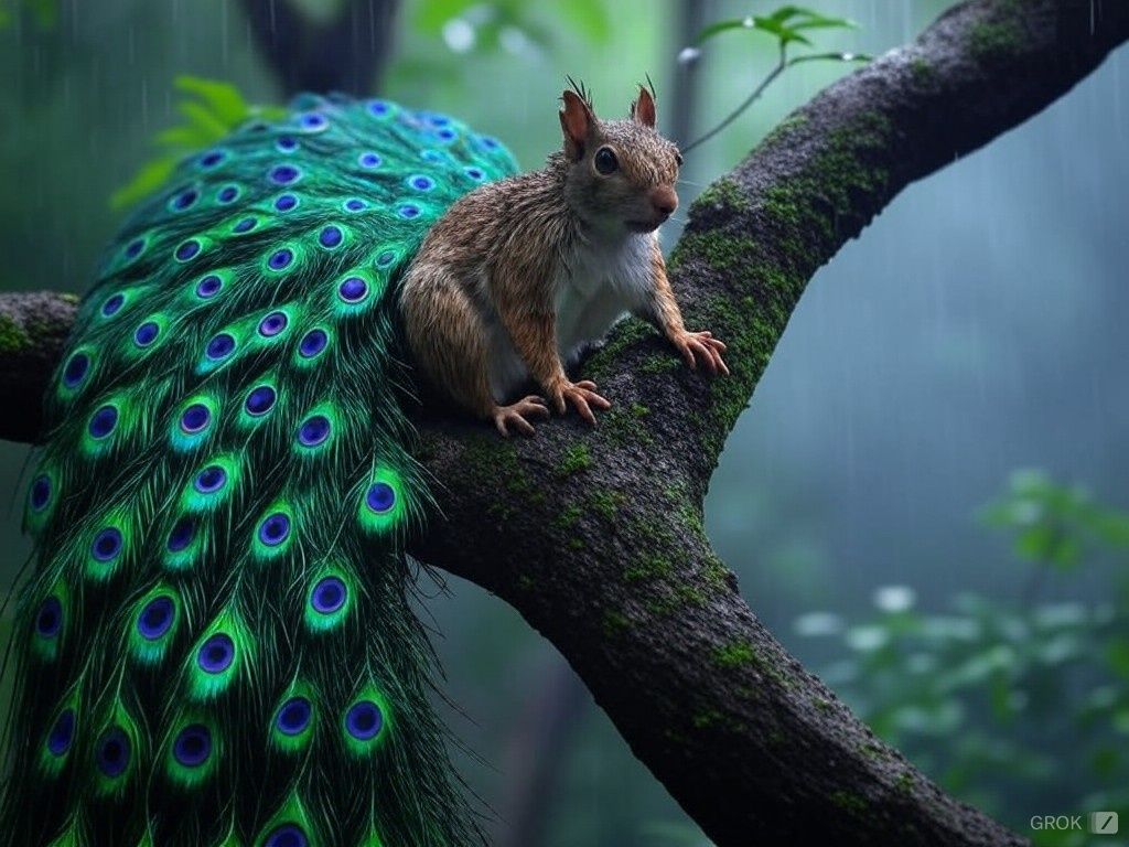 Peacock Squirrel