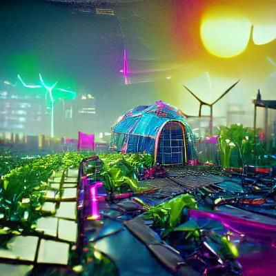 Solarpunk City #modifiermonday - AI Generated Artwork - NightCafe Creator