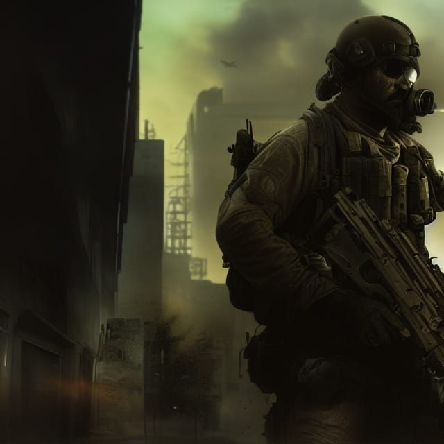 Call of Duty: Modern Warfare 2 Matte Painting