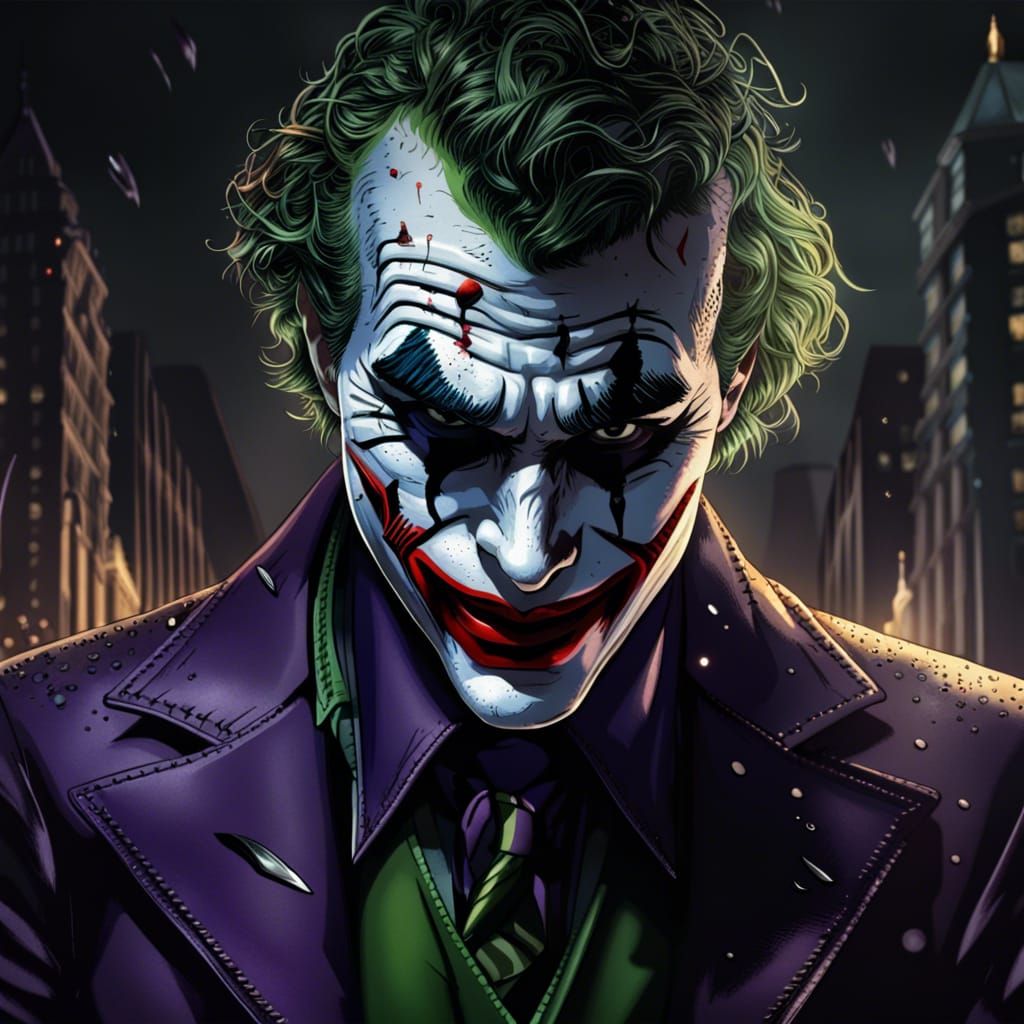 Joker - AI Generated Artwork - NightCafe Creator