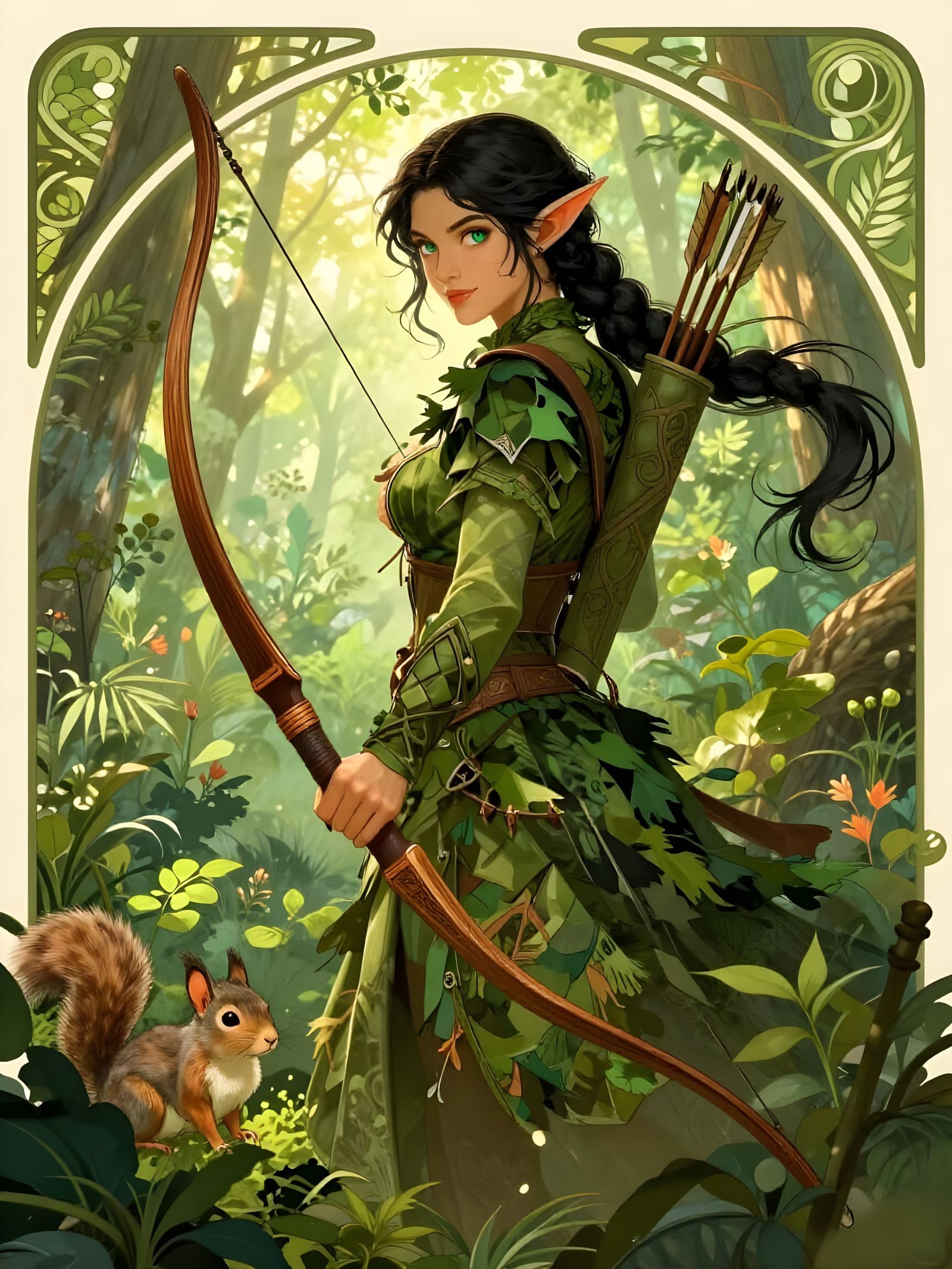 The Verdant Sentinel  by @Gary Murakami