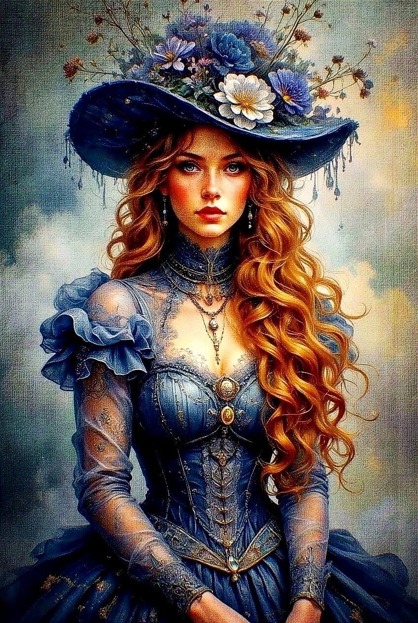 A hat adorns any woman's outfit
