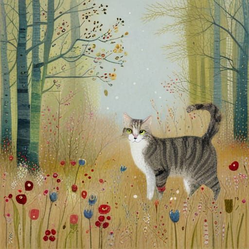 cat by Lucy Grossmith