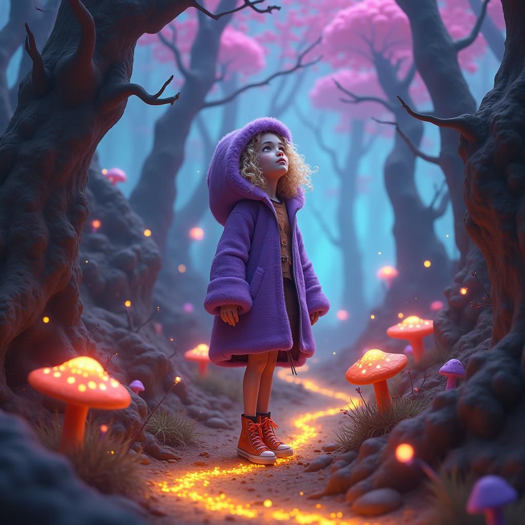 Halloween misfit on acid with a fairytale ending