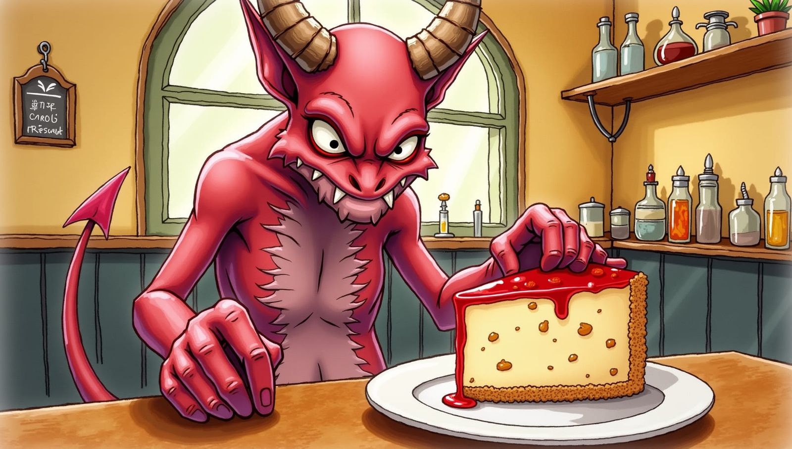 Demons Love Cheesecake