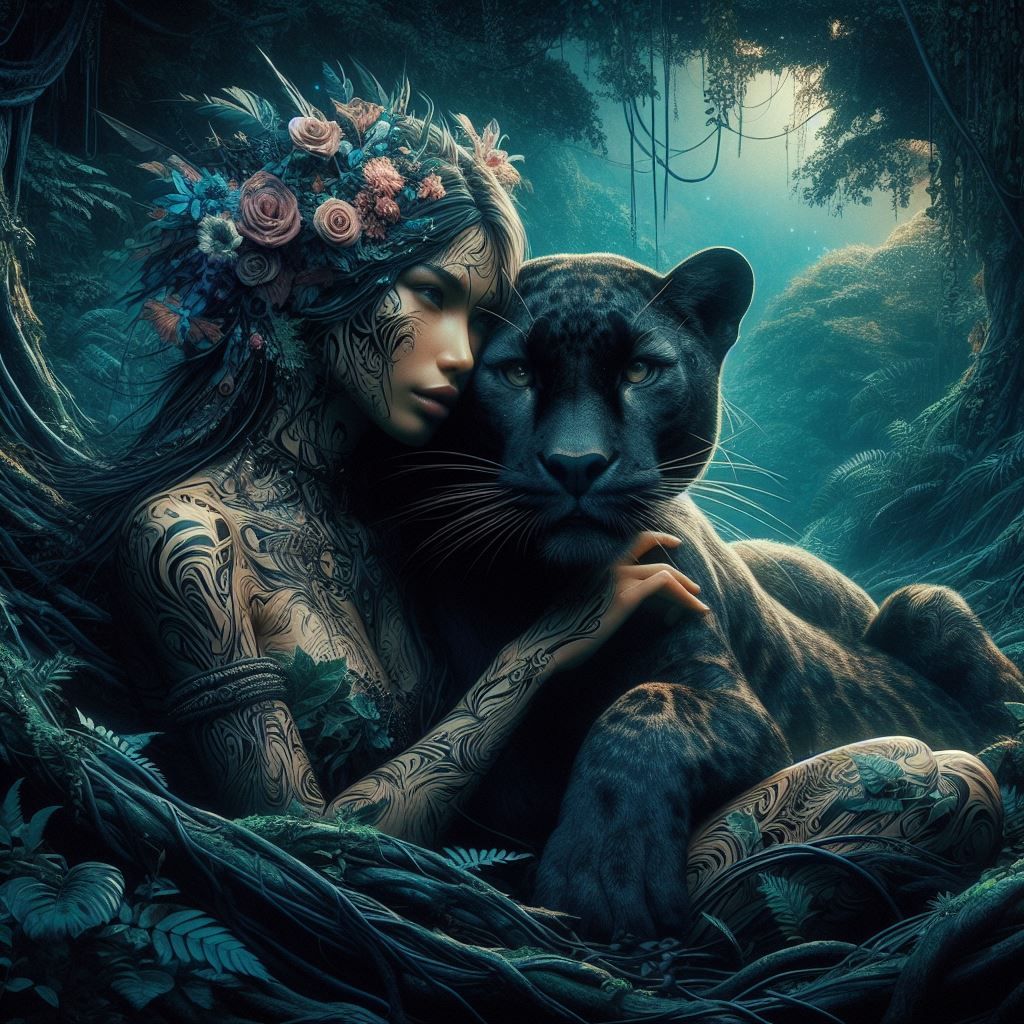 Jungle Queen  by @Elenriel