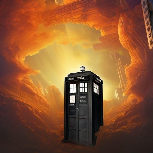 Tardis Ai Generated Artwork Nightcafe Creator