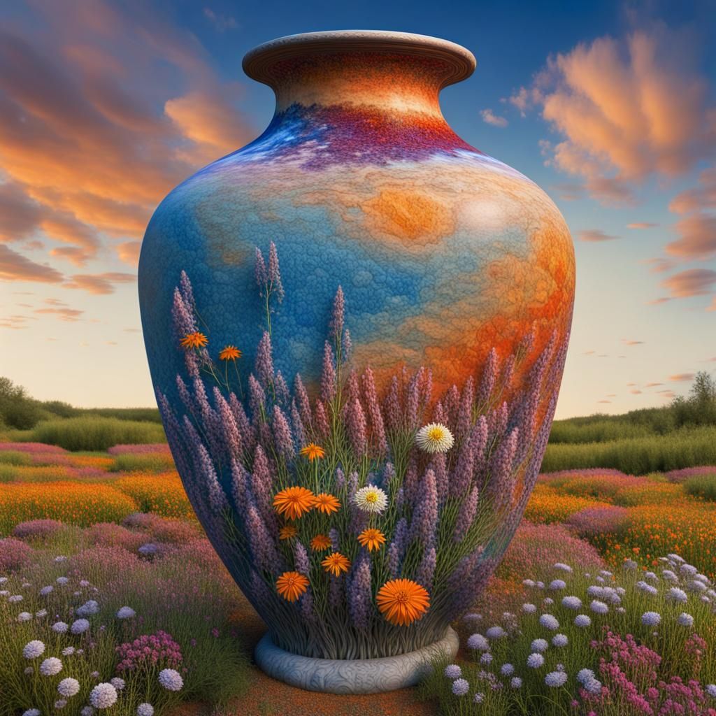 Painted Vase