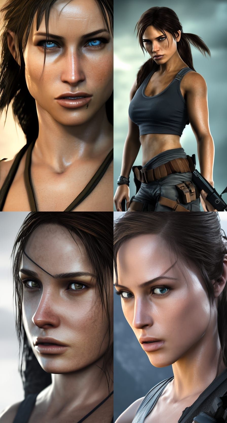 Lara Croft Tomb Raider - AI Generated Artwork - NightCafe Creator