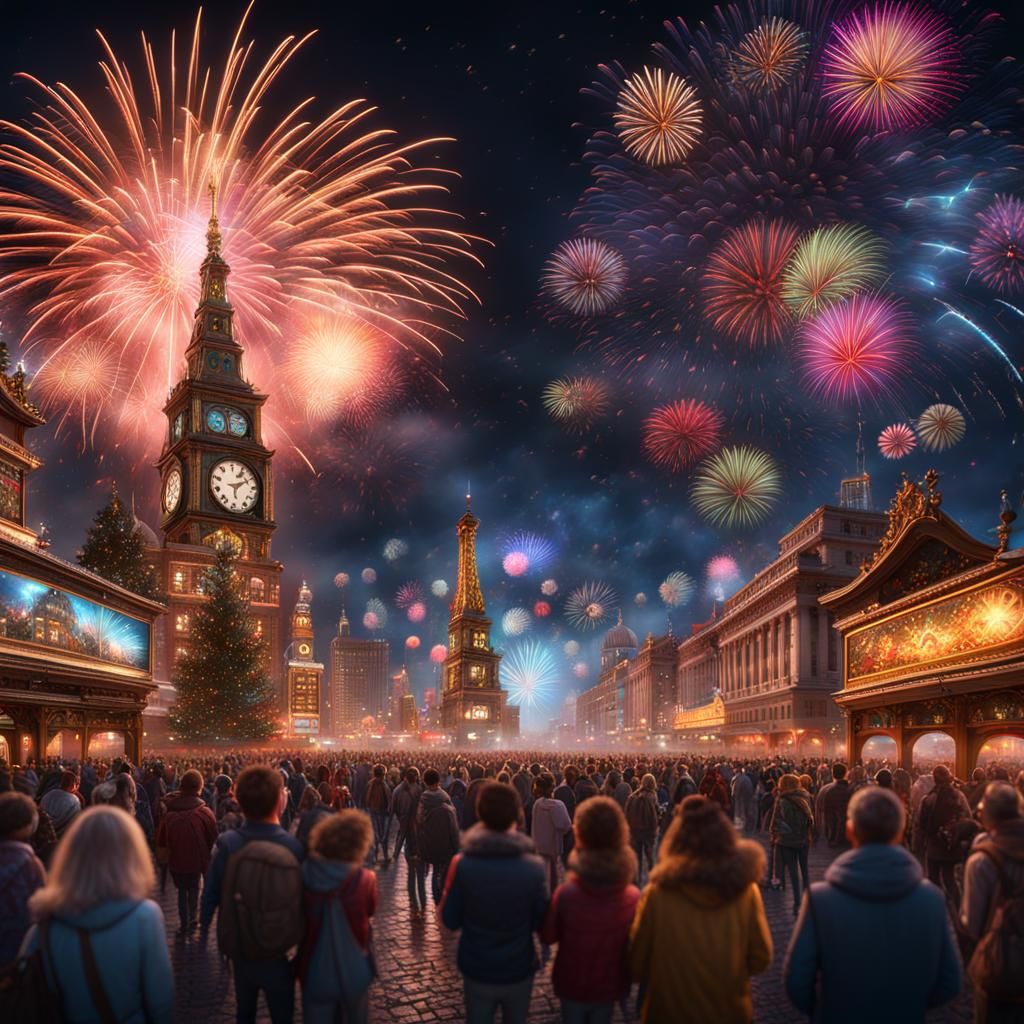 New Year  by @Trattstein