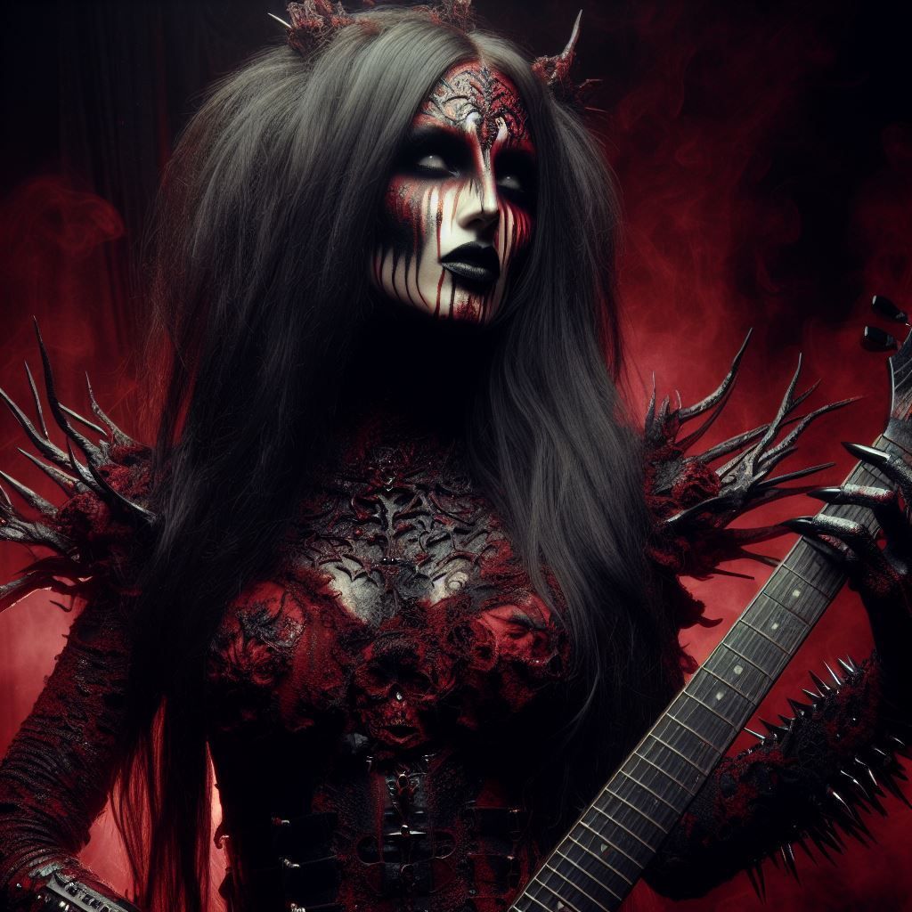 Lilith Bathory From The Black Metal Band Bloodwitch (Concept...