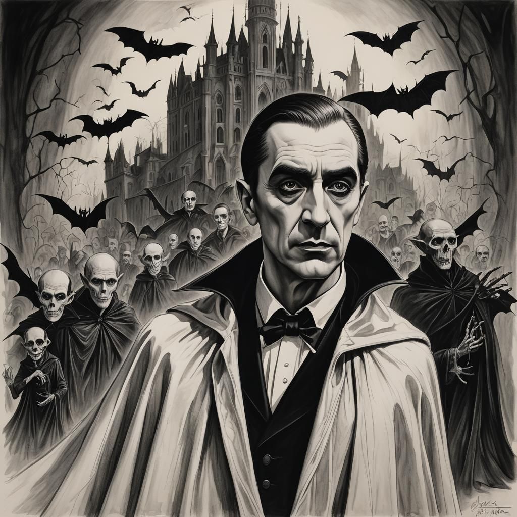 "Bela Lugosi's dead. Movie poster. V1