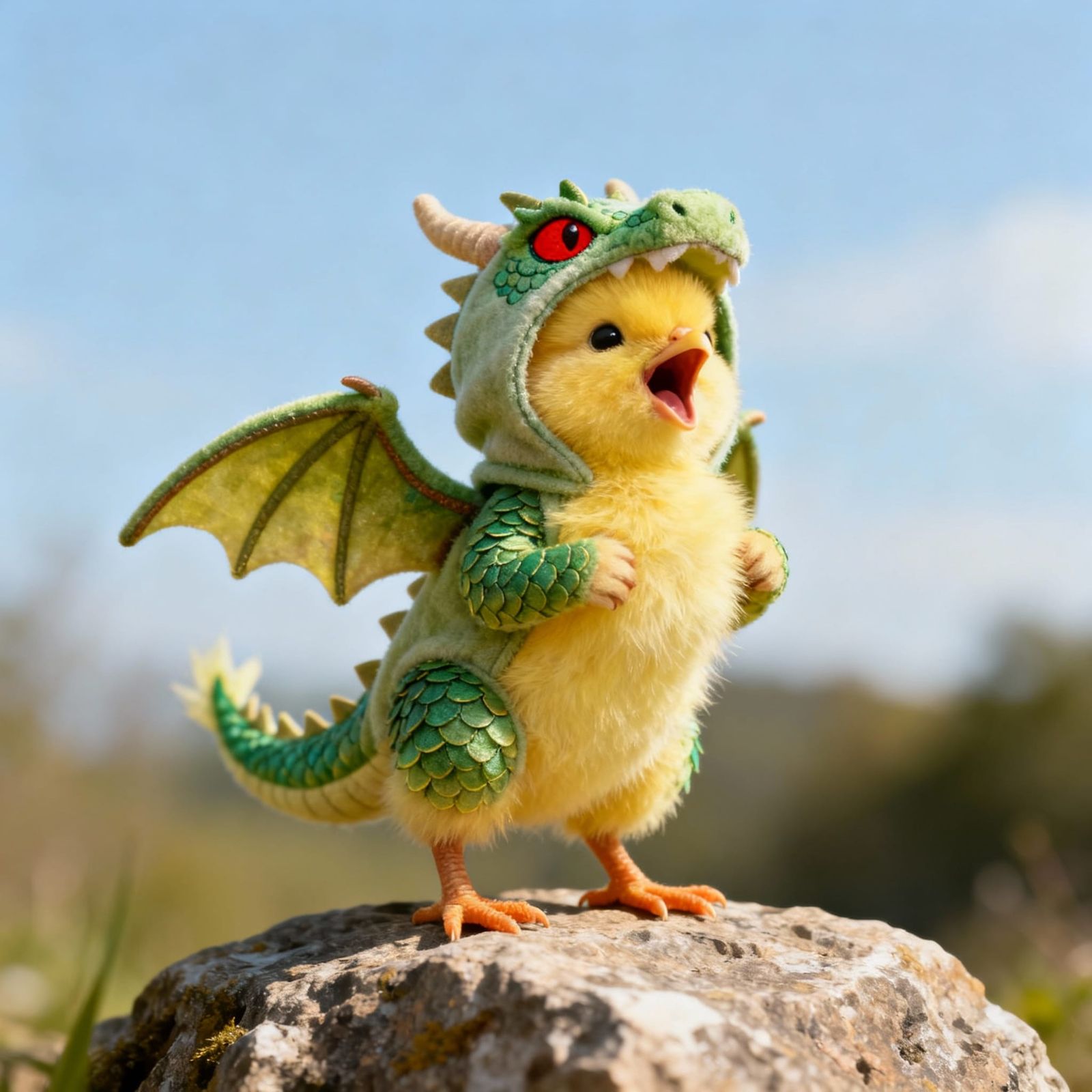 Tiny Firelord  by @DreamForgeArt