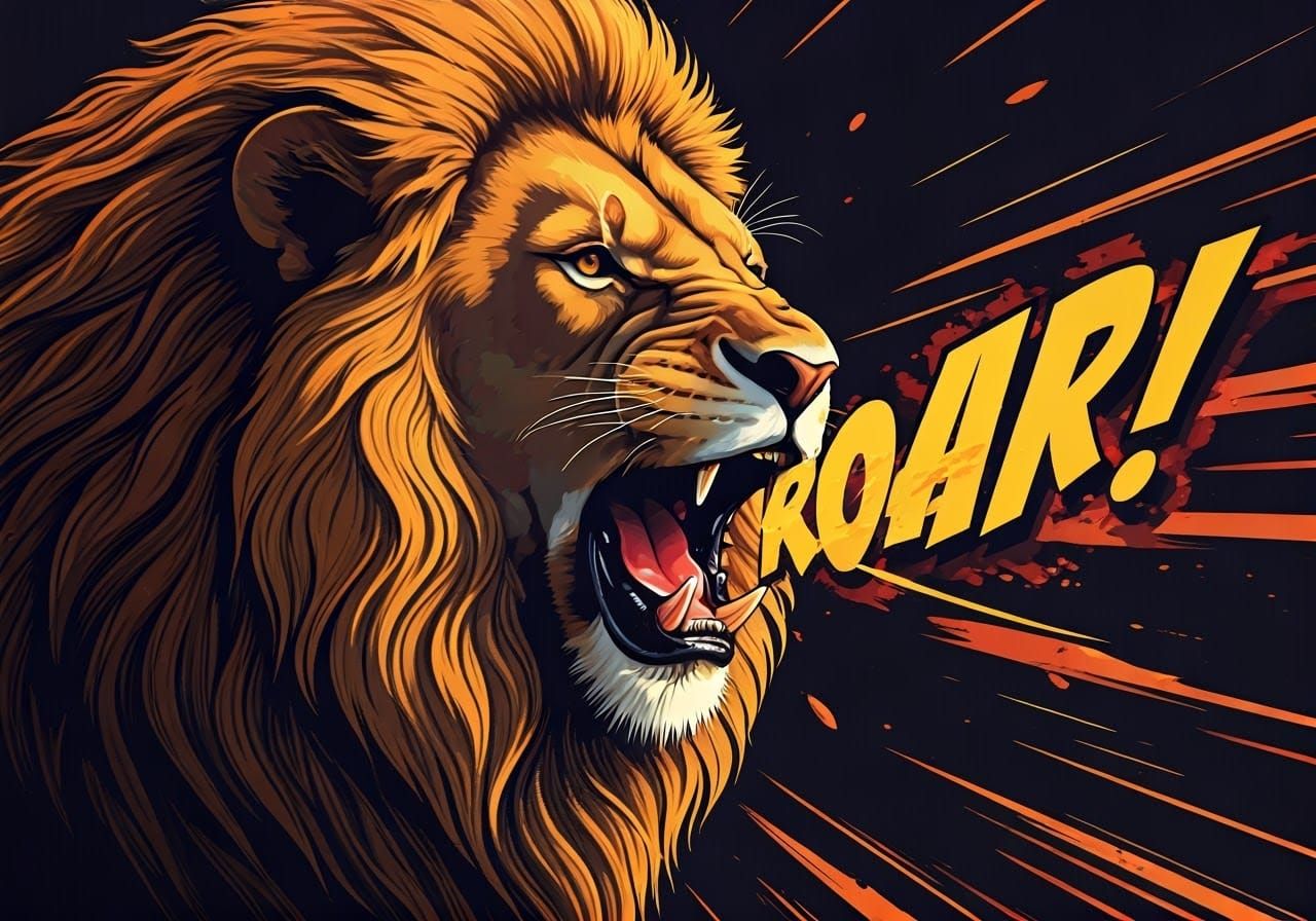 You're Gonna Hear Me Roar!!  by @SLeigh